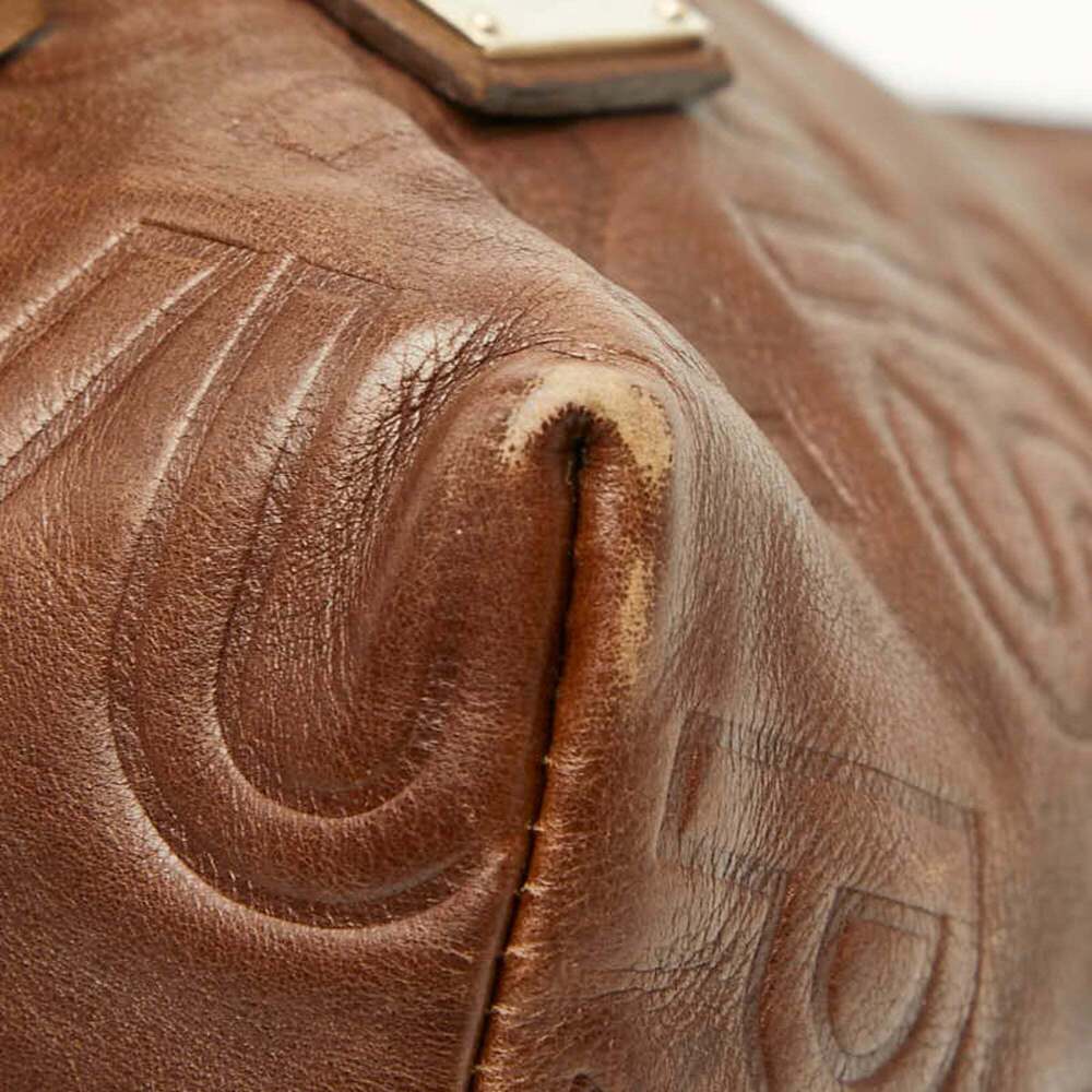 LOUIS VUITTON Brown Leather Bag - Picture 4 of 9